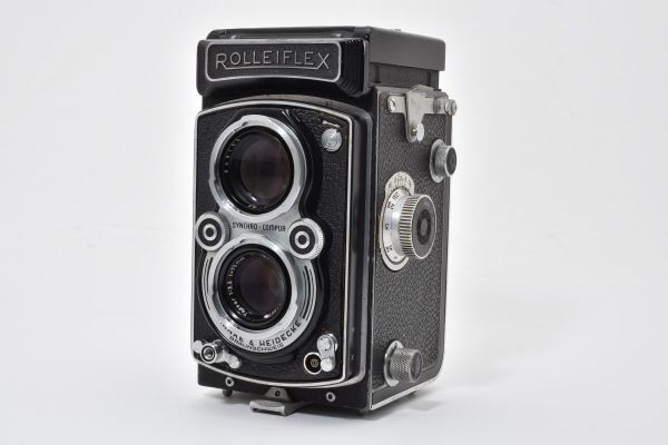 #4555L ローライフレックス ROLLEIFLEX 3.5A TYPE II Tessar f/3.5 75mm 二眼レフ フィルムカメラ [動作確認済] 美品_画像2