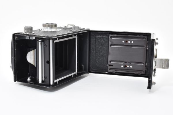#4555L ローライフレックス ROLLEIFLEX 3.5A TYPE II Tessar f/3.5 75mm 二眼レフ フィルムカメラ [動作確認済] 美品_画像9