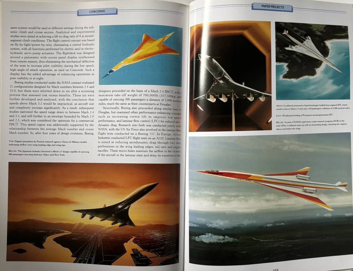 ★洋書 CONCORDE The History of SuperSonic Transport コンコルド SSTの歴史 超音速旅客機_画像7