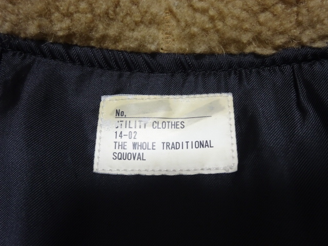 SQUOVAL G-1 LEATHER FLIGHT JACKET M size / スクオーバル レザー フライトジャケット 革ジャン メンズ_画像8