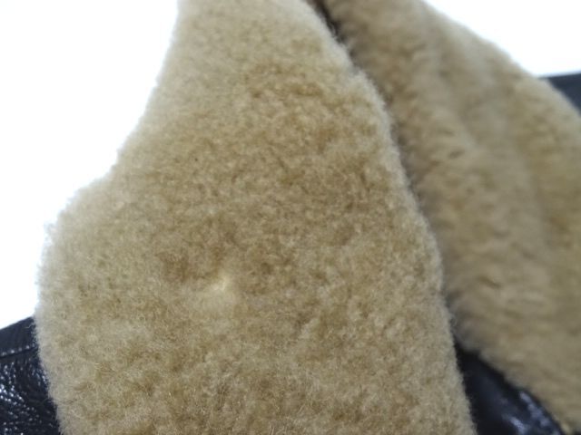 SQUOVAL G-1 LEATHER FLIGHT JACKET M size / スクオーバル レザー フライトジャケット 革ジャン メンズ_画像10