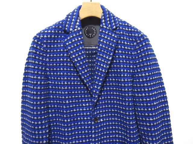 T-JACKET by TONELLO KNIT JACKET S size / ティージャケット ニット ジャケット ITALY製 メンズ_画像2