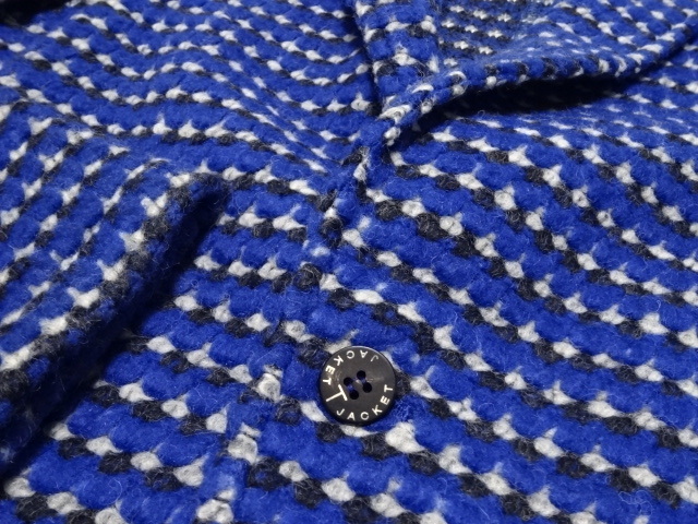 T-JACKET by TONELLO KNIT JACKET S size / ティージャケット ニット ジャケット ITALY製 メンズ_画像7
