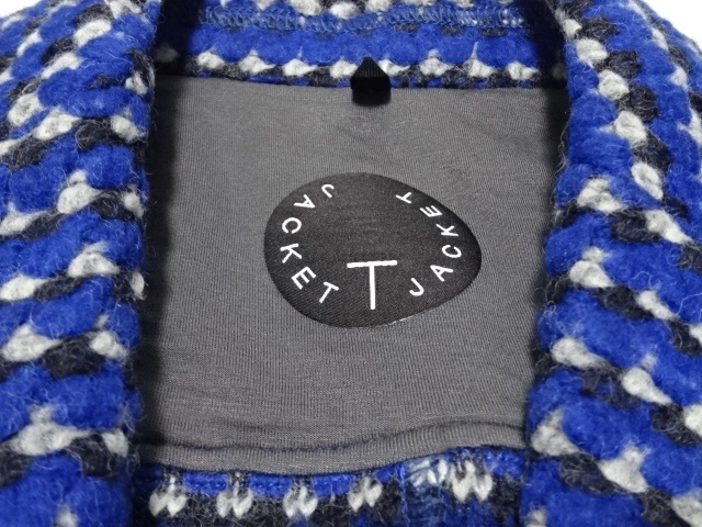 T-JACKET by TONELLO KNIT JACKET S size / ティージャケット ニット ジャケット ITALY製 メンズ_画像8