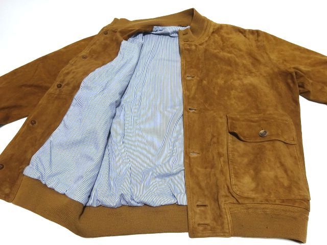 CINQUANTA DRIVING BLOUSON 50 size / チンクアンタ レザー ドライビング ブルゾン 革ジャン ITALY製 メンズ_画像6