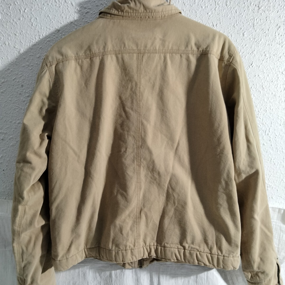 Abercrombie&Fitch　アバクロンビー＆フィッチ　ブラウンダック　ショート　 ジャケット　ドリズラー　デトロイト　内ボアフリース　duck_画像4