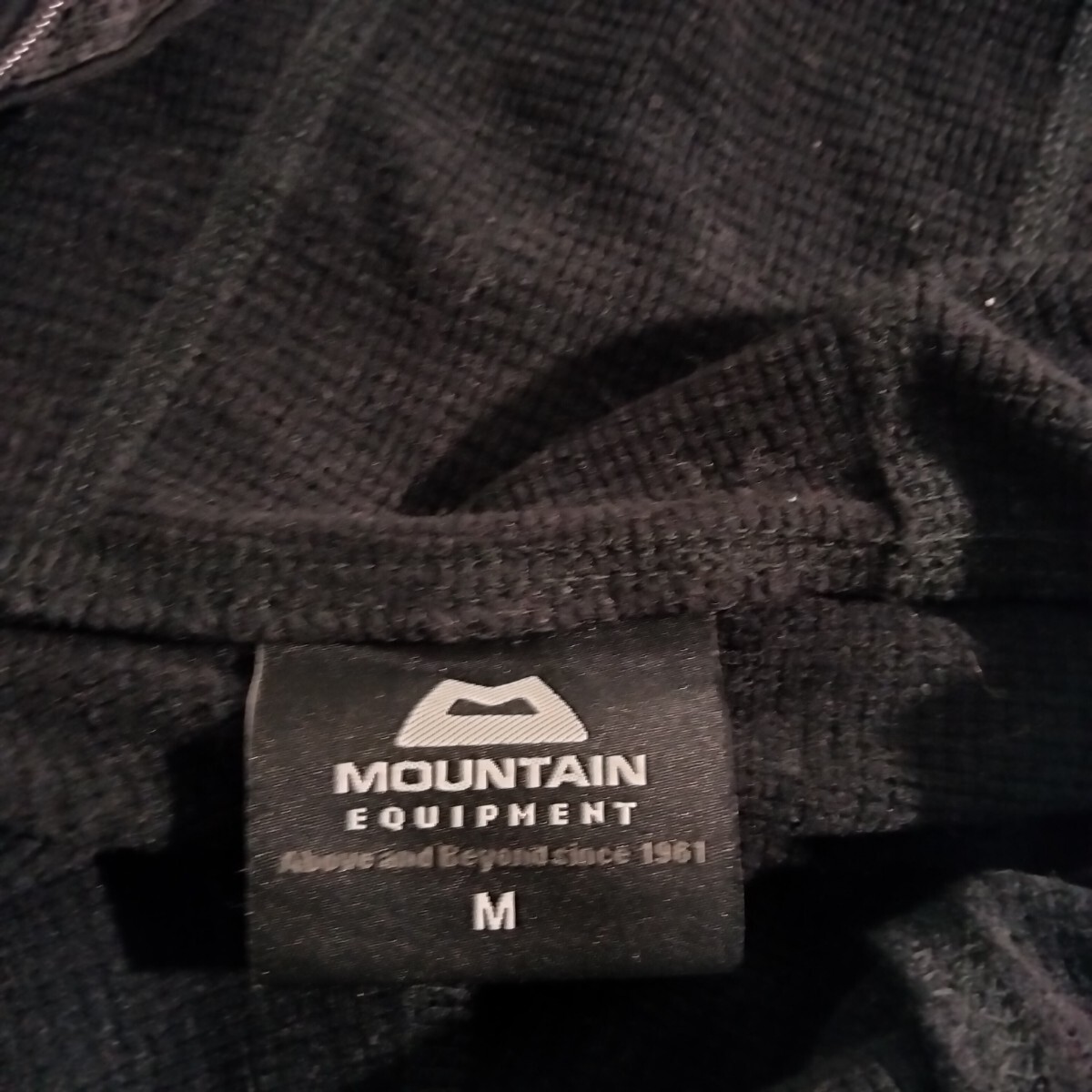 Mountain Equipment Spider Zip Neck マウンテンイクイップメント スパイダージップネック　ウール混　グリッド　ソフトシェル　パーカ　_画像6