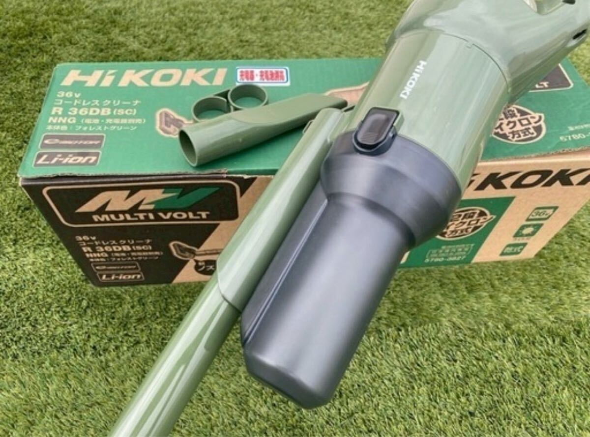 HiKOKI ハイコーキ コードレスクリーナー R36DB DC36V バッテリーなし 作動(dòng)確認(rèn)済み 中古