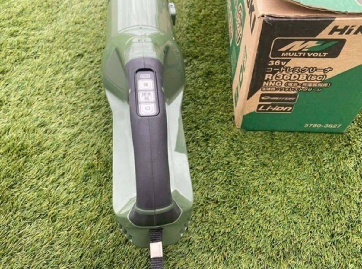 HiKOKI ハイコーキ コードレスクリーナー R36DB DC36V バッテリーなし 作動(dòng)確認(rèn)済み 中古