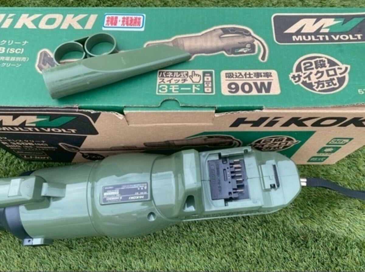 HiKOKI ハイコーキ コードレスクリーナー R36DB DC36V バッテリーなし 作動(dòng)確認(rèn)済み 中古