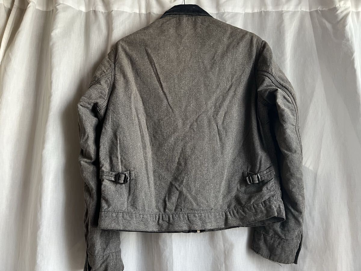 HERCULES ヘラクレス カバーオール ワークジャケット ライナー付きビンテージ SEARS 黒シャン ゴマ塩 70sの画像3