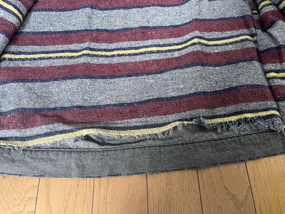 HERCULES ヘラクレス カバーオール ワークジャケット ライナー付きビンテージ SEARS 黒シャン ゴマ塩 70sの画像4