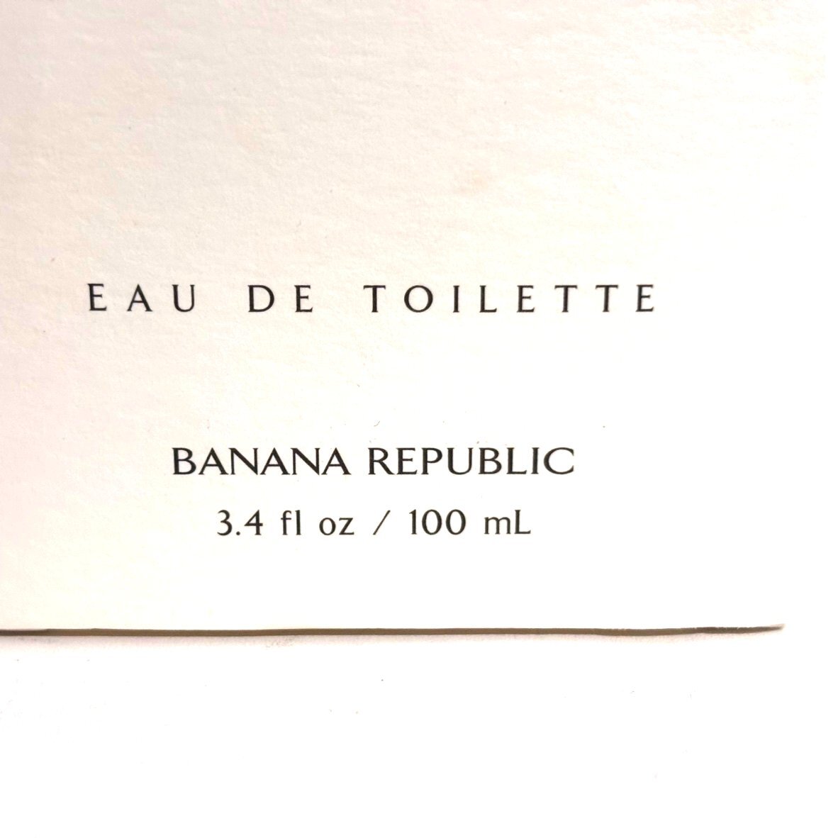 【41】BANANA REPUBLIC バナナパブリック オードトワレ 100ml 箱入り 香水 中古品 残量ほぼ新品 現状品_画像6