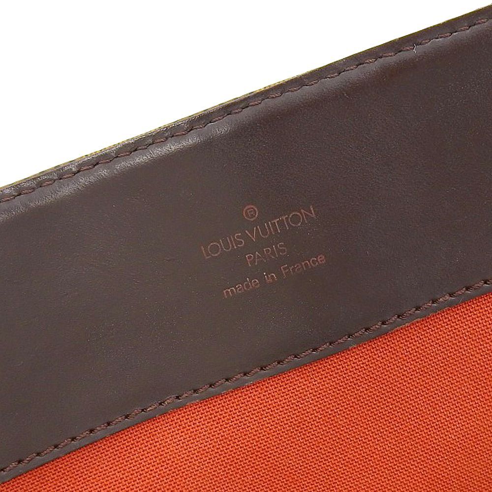 【本物保証】 ルイヴィトン LOUIS VUITTON ダミエ ブロードウェイ ショルダーバッグ エベヌ N42270_画像10