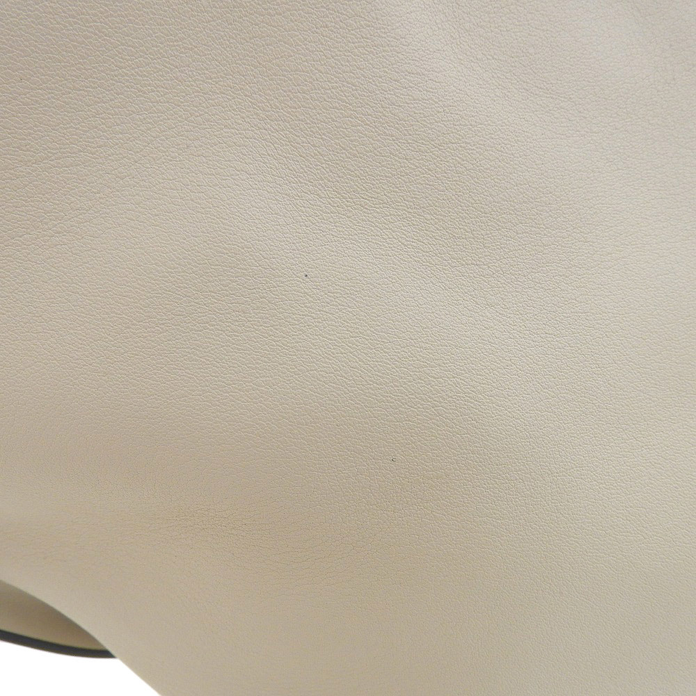 【本物保証】 布袋付 新品同様 エコー ECCO ショルダーバッグ バッグ レザー オフホワイト 斜め掛け シンプル_画像5