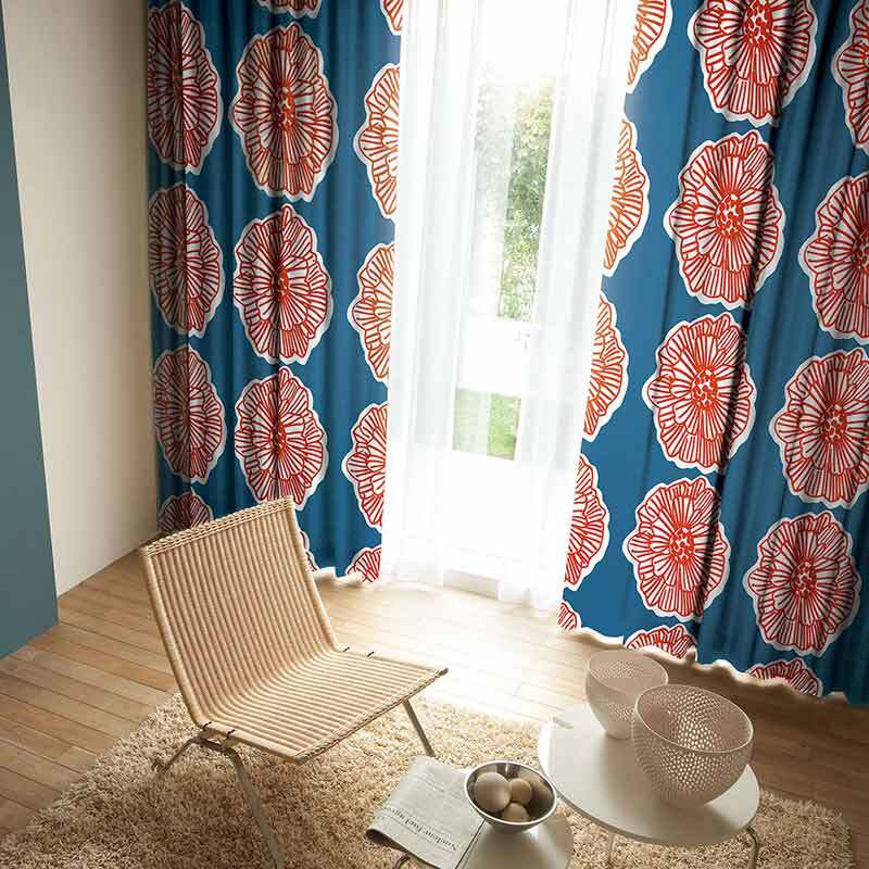 既製カーテン デザ インライフ15 スミノエ 北欧 遮 光 シアー 安価 3サイズ DAIRIN(ダイリン)_画像2