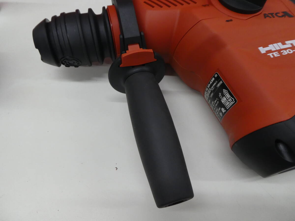 ☆ HILTI ヒルティ 充電式ロータリーハンマードリル TE30-A36 バッテリー2個付き 動作品 1円スタート ☆_画像6