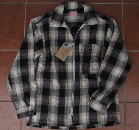 特価(25年モデル)アメリカ:イリノイ州で誕生!BIG・MIKE(USA)ネル素材使用!ヘビーフランネル・シャツ・ジャケット!Lサイズ(1)_画像1