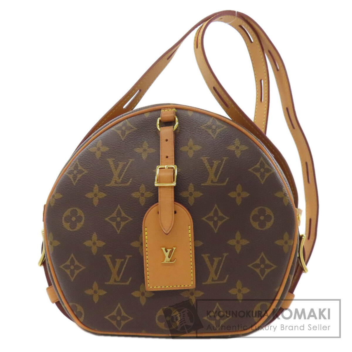 LOUIS VUITTON ルイヴィトン M45647 ボワットシャポースープルMM ショルダーバッグ モノグラムキャンバス レディース 中古_画像1