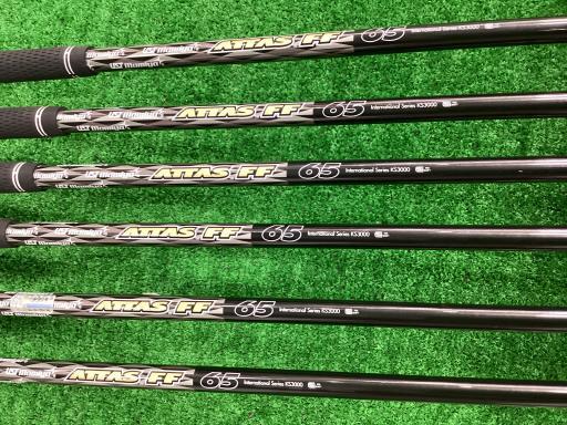 キャスコ ドルフィン アイアン アイアンセット DI-122 ブラック Dolphin Iron DI-122 ブラック 6S フレックスその他 中古 Cランク_画像4