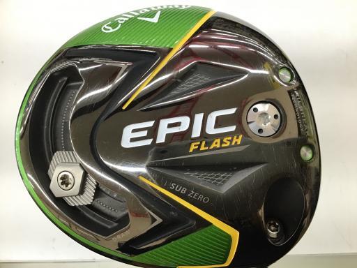 キャロウェイ エピックフラッシュ ドライバー SUBZERO EPIC FLASH SUBZERO 10.5° フレックスSR 中古 Cランク