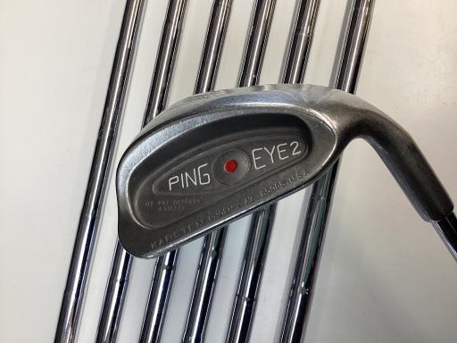 ピン PING アイ アイアンセット EYE 2 ステンレス 9S フレックスUNI 中古 Dランク_画像6