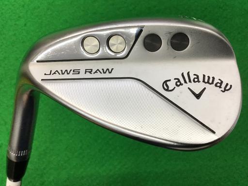 キャロウェイ ジョーズ ウェッジ RAW クロムメッキ JAWS RAW クロムメッキ 58°/10°S レフティ フレックスS 中古 Cランク_画像1