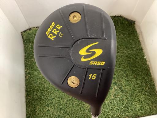 サソー サソー フェアウェイウッド RRR α SASO RRR α 3W フレックスSR 中古 Cランク_画像1