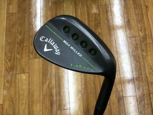 キャロウェイ エムディー ウェッジ 3 マットブラック MD 3 マットブラック 58°/09°S フレックスS 中古 Cランク_画像2