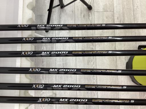 ダンロップ ゼクシオ アイアンセット XXIO FORGED(2009) 6S フレックスS 中古 Cランク_画像5