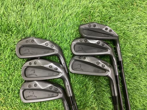 キャスコ ドルフィン アイアン アイアンセット DI-122 ブラック Dolphin Iron DI-122 ブラック 6S フレックスその他 中古 Cランク_画像2