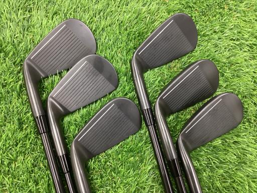 キャスコ ドルフィン アイアン アイアンセット DI-122 ブラック Dolphin Iron DI-122 ブラック 6S フレックスその他 中古 Cランク_画像3