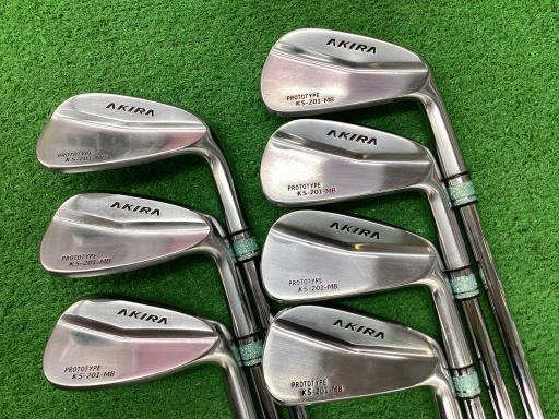 アキラプロダクツ アキラ アイアンセット PROTOTYPE KS-201-MB AKIRA PROTOTYPE KS-201-MB 8S フレックスその他 中古 Cランク_画像1