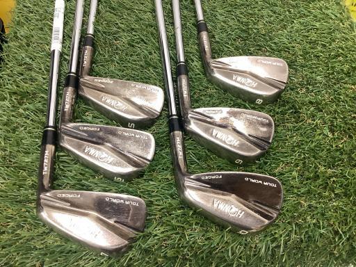 Honma Golf Tour world Honma HONMA железный комплект TOUR WORLD TW727V FORGED 6S Flex S б/у C разряд