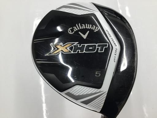 キャロウェイ Xホット フェアウェイウッド X HOT 5W フレックスS 中古 Cランク_画像1