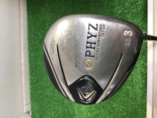 ブリヂストン ツアーステージ ファイズ フェアウェイウッド TOURSTAGE PHYZ 3W フレックスR 中古 Dランク_画像1