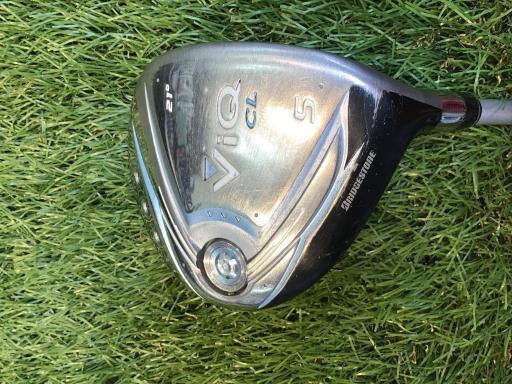 ブリヂストン ツアーステージ フェアウェイウッド TOURSTAGE ViQ CL(2010) 5W (アクアブルー) フレックスL 中古 Cランク_画像1
