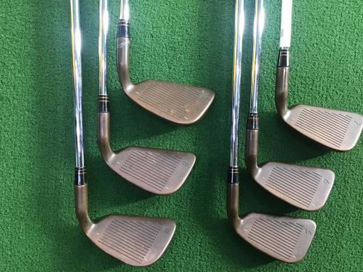 ピン PING アイエスアイ アイアンセット ベリリウムカッパー ISI ベリリウムカッパー 9S レフティ フレックスUNI 中古 Dランク_画像3