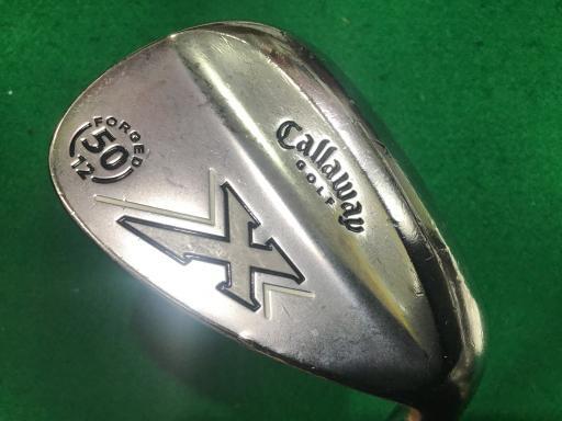 キャロウェイ Callaway フォージド ウェッジ X FORGED ミルキークロム 50-12 フレックスUNI 中古 Cランク_画像1