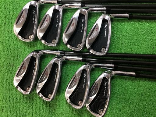 ヤマハ YAMAHA インプレス X アイアンセット 460D inpres X 460D 8S フレックスR 中古 Cランク_画像1