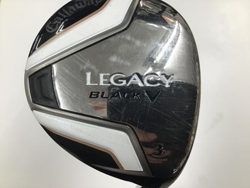 キャロウェイ Callaway レガシー ブラック フェアウェイウッド LEGACY BLACK 3W フレックスS 中古 Cランク_画像1