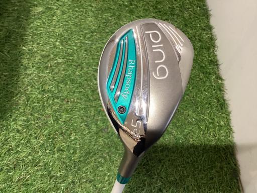 ピン PING ラプソディ ユーティリティ (2015) RHAPSODY(2015) U5 レディース フレックスL 中古 Cランク_画像1