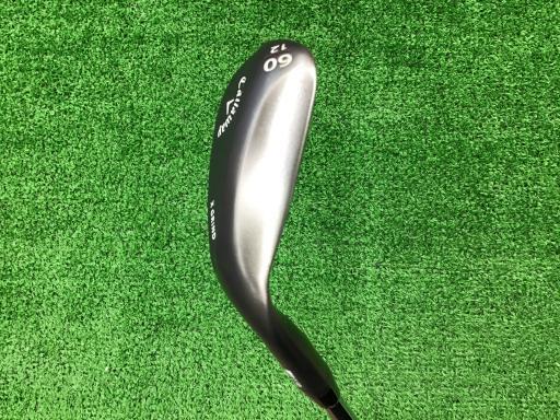 キャロウェイ マックダディ4 ウェッジ MACK DADDY 4 マットブラック 60°/12°W フレックスS 中古 Cランク_画像2