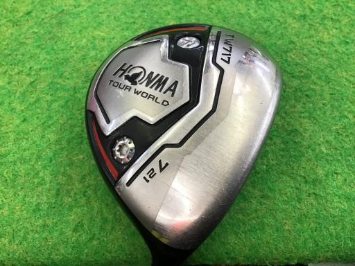 ホンマゴルフ ツアーワールド ホンマ HONMA フェアウェイウッド TOUR WORLD TW717 7W フレックスS 中古 Cランク_画像1
