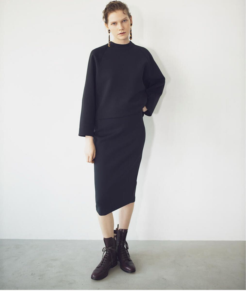セオリーDRY JERSEY LIJNEK バックスリット　タイトスカート_画像1