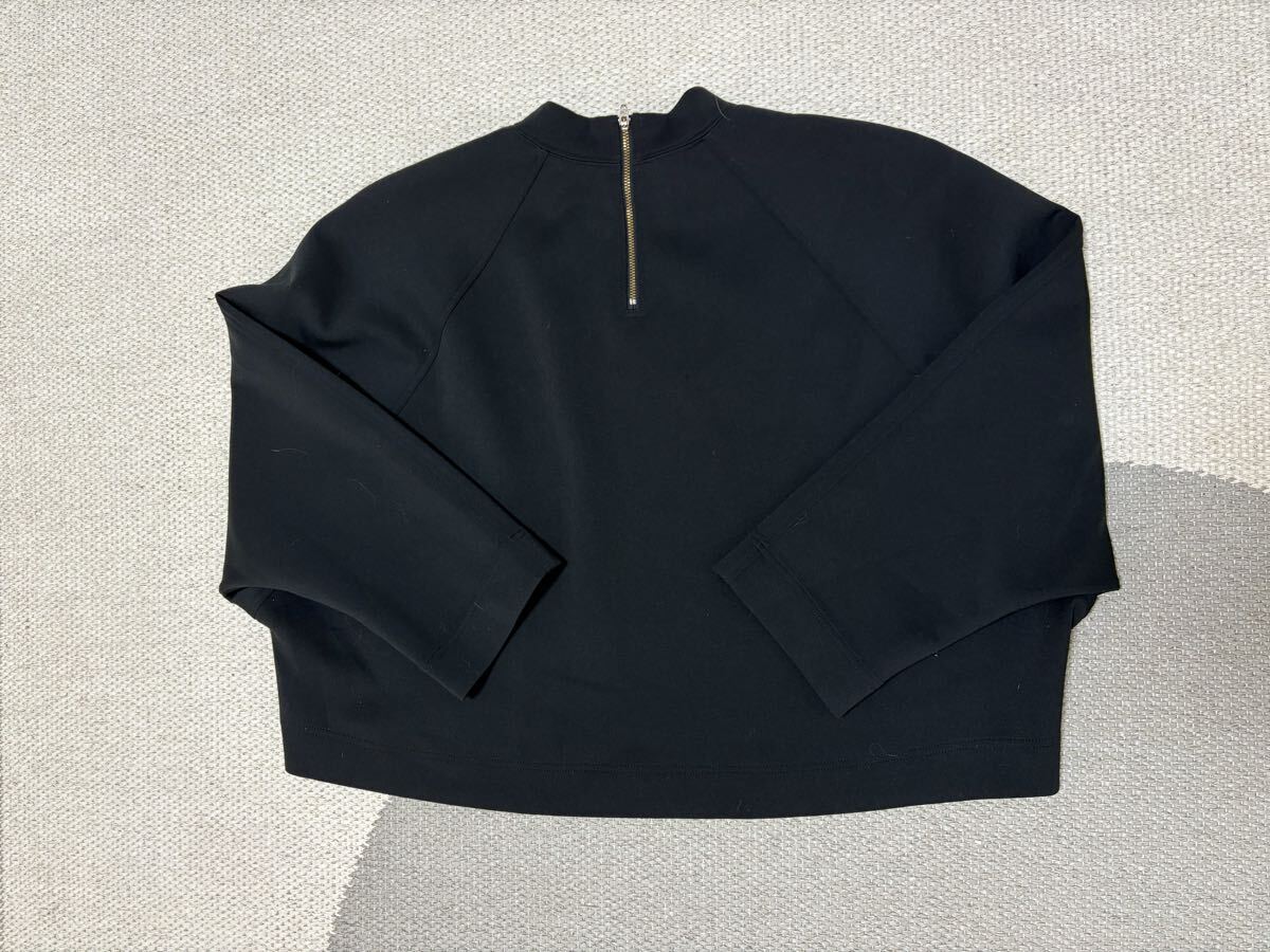 セオリーDRY JERSEY RAGLAN CREW POカットソー ブラック_画像7