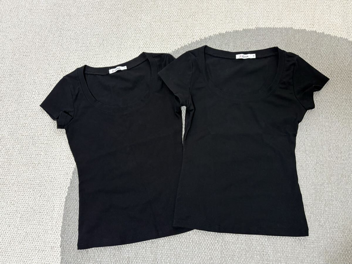 ジョコサ　Ｔシャツ 半袖 UネックJOCOSA 2枚セット_画像5
