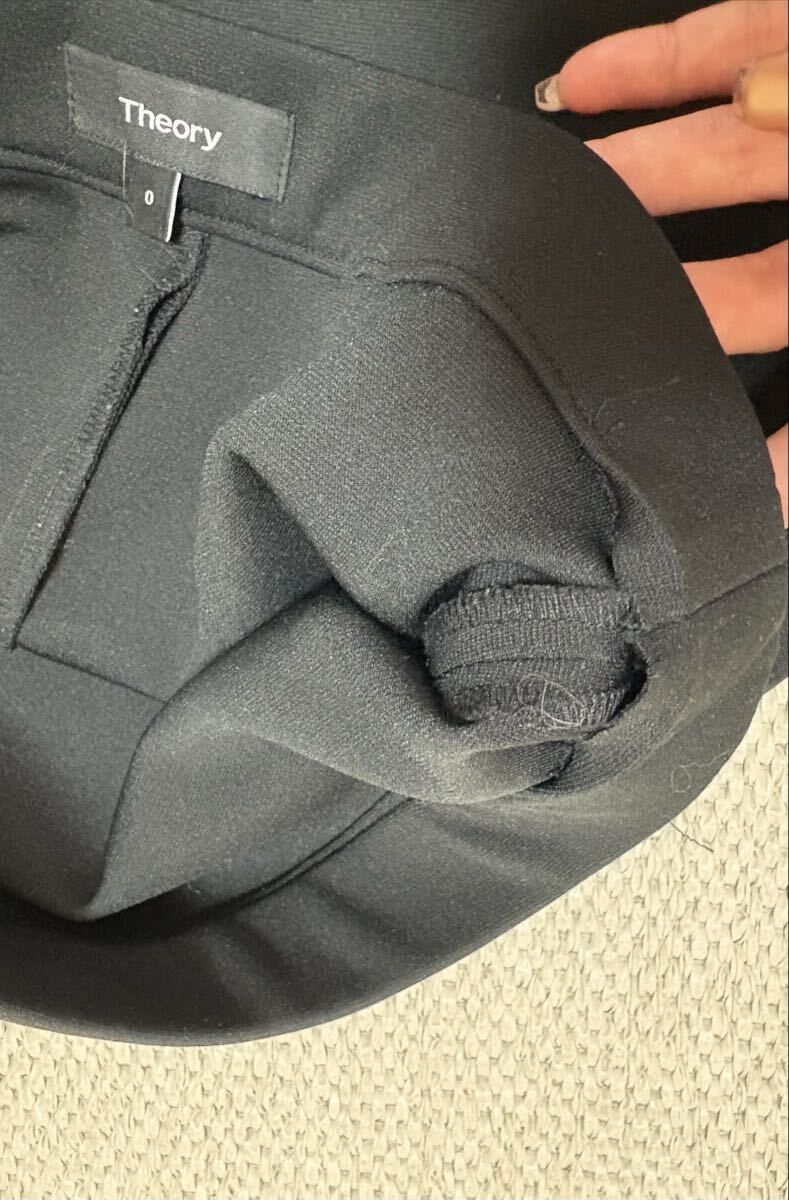 セオリーDRY JERSEY LIJNEK バックスリット　タイトスカート_画像6