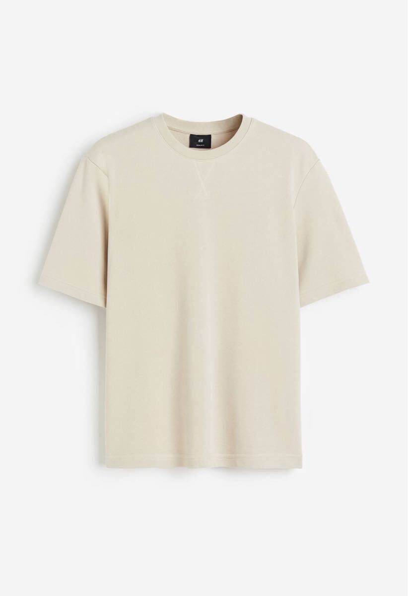 H&M 半袖　スウェットトップス　tシャツ_画像1