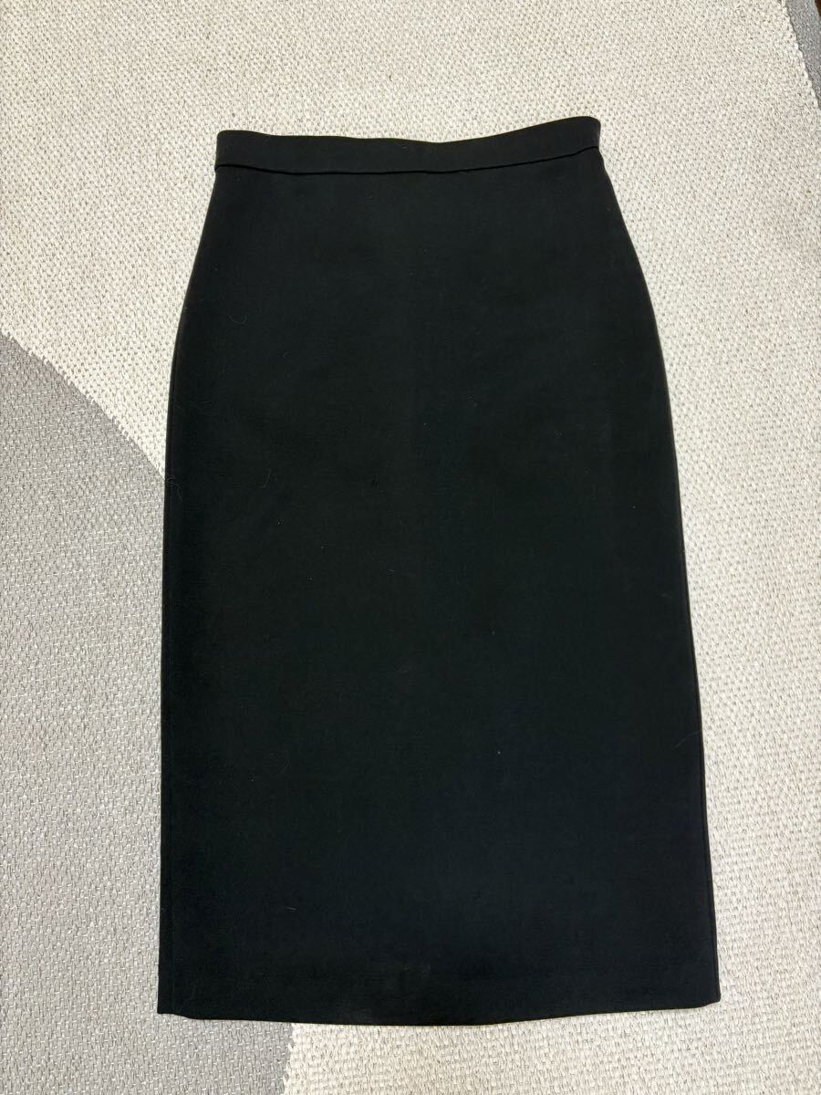 セオリーDRY JERSEY LIJNEK バックスリット　タイトスカート_画像3